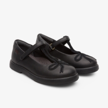 Camper Twins Ballerinas Black - Kids Singapore DABDCY-220